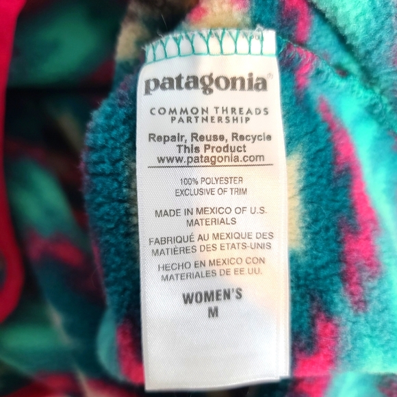 PATAGONIA Synchilla Snap-T Fleece Pullover Sweater in Wild Desert Green - Picture 5 of 9